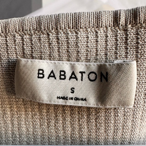 BABATON Sculpt Knit Crop Short Sleeve - Picture 3 of 7